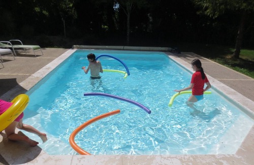 La Laigne House | Cottage 12 people, swimming pool, near La Rochelle, Marais Poitevin and Ile de Ré