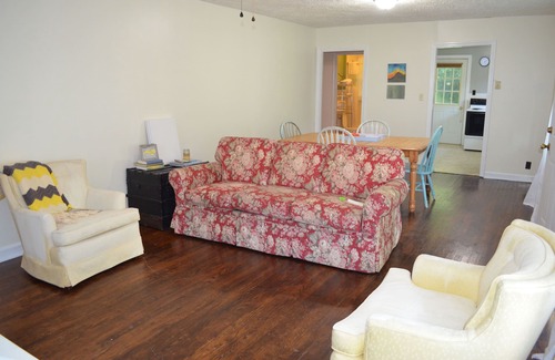 Robbinsville Cottage | Cottage along Lake, Tail of the Dragon and covered motorcycle parking