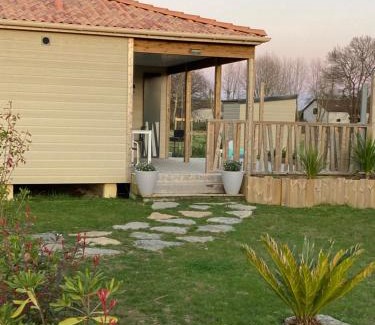 Saubrigues Ski Chalet | Cottage Le Colibri au calme piscine chauffée sauna hammam parc multisports