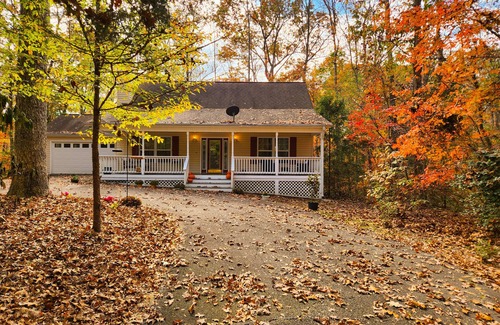 Gumlog House | Cottage on Lake Hartwell! Cozy fireplace, wooded trail to dock, & dog friendly!
