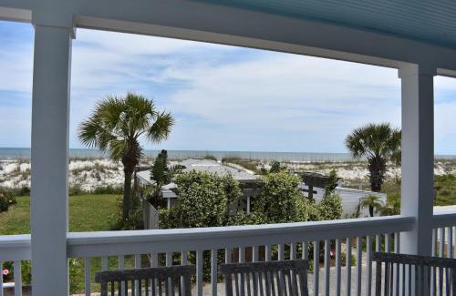 St. Augustine Beach House | Cottage One Gorgeous Ocean View From 60 foot Deck
