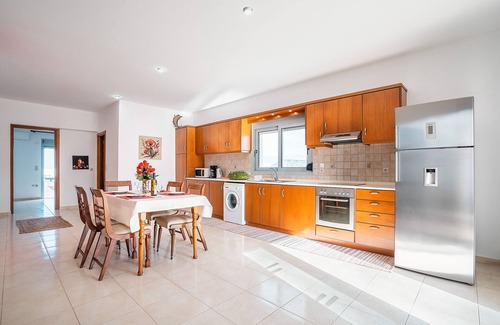 South Rhodes Apartment | Country House 'White Pearl Apolakkia 1' with Shared Pool, Shared Terrace and Wi-Fi