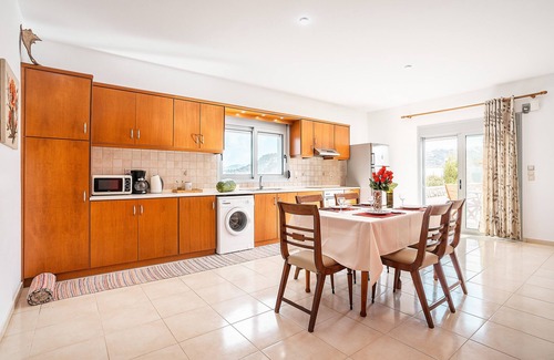 South Rhodes Apartment | Country House 'White Pearl Apolakkia 1' with Shared Pool, Shared Terrace and Wi-Fi