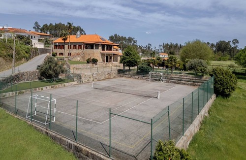 Gondalaes House | Country Villa w/Pool, Court and Views by HostWise