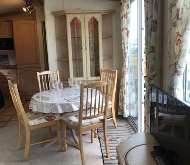 Truro House | Countryside views from a luxury mobile home near Perranporth