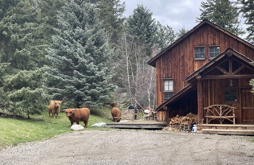 Livingston Ski Chalet | Counts Creek Cabin -Gorgeous Luxury Home on Mill Creek in the Paradise Valley
