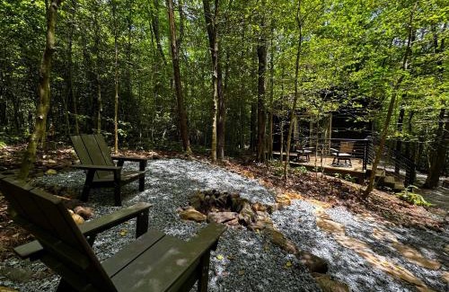 Balsam Grove Other | Couples Glamping Cabin-Bearly Behaving at Valley Bear Farms Resort