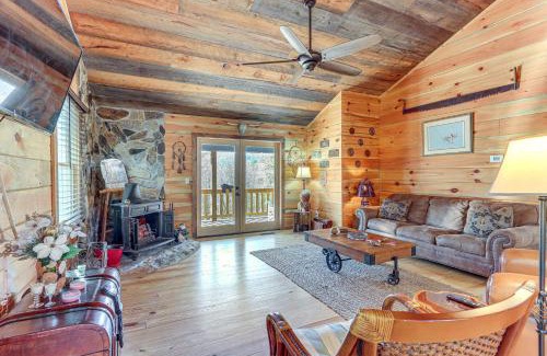 Blue Ridge House | Couples Retreat Mtn-View Cabin in Blue Ridge!