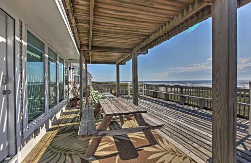 Galveston House | Covered Patio Beachfront Galveston Home!