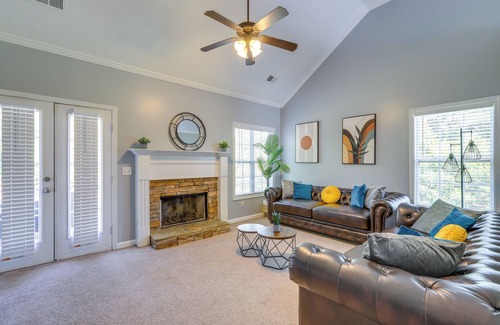 Covington House | Covington Vacation Rental: Private Deck & Yard!