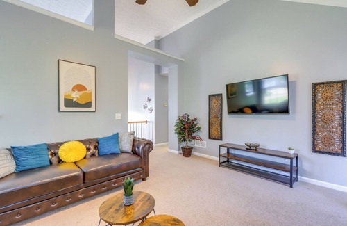 Covington House | Covington Vacation Rental: Private Deck & Yard!