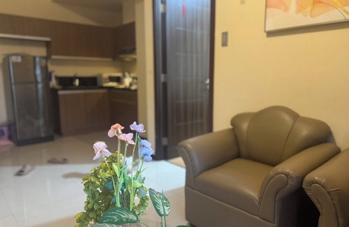 Pasay Condo | Cozy 1-bedroom condo with WiFi, fitness room in enchanting Pasay City