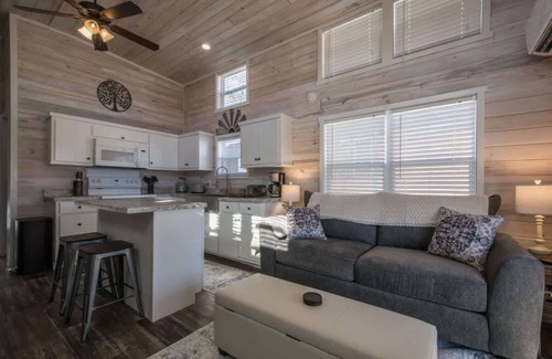 Upward Cottage | Cozy 1BR Tiny Home w/Pool Access | Free Tix