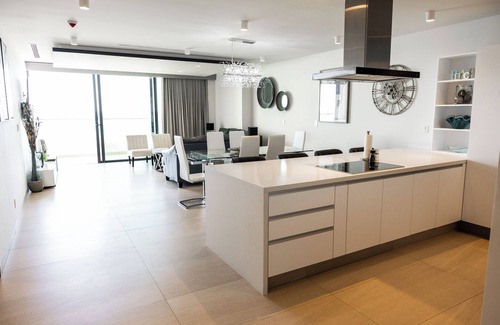 Sandy Beach Condo | Cozy 2-bedroom brand new oceanfront condo in Las Palomas phase 3 with WiFi, AC