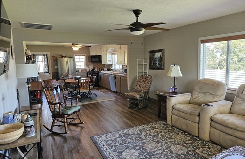 Lake Charles House | Cozy 2-bedroom waterfront house in Lake Charles - Perfect for Camping or Fishing