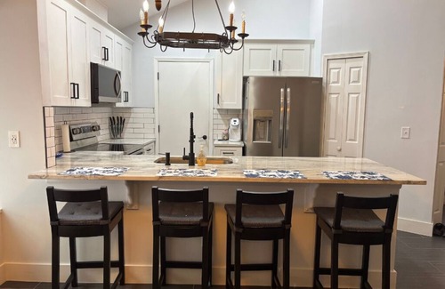 Arlington House | Cozy 2BR Getaway with Patio & Garage Near Shops, Dining & Highways!