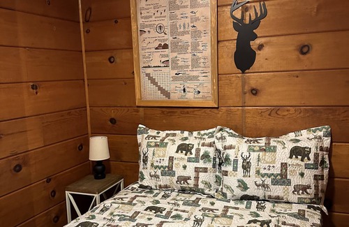 Rhinelander Resort | Cozy 3-bedroom cabin on Wisconsin River Chain -n200' from the Beach Bar & Grill
