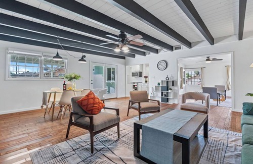 Cerritos House | Cozy 3 bedroom house with fire pit near Disneyland