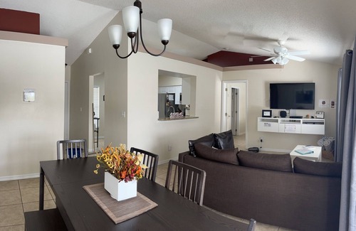 Siena Ridge House | Cozy 4 bedroom 2 bathroom Pool Home with game room Close to all the parks.