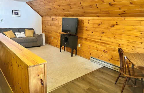 Au Sable Forks Apartment | Cozy Adirondack Apartment in Au Sable Forks, Close to Whiteface Mountain!