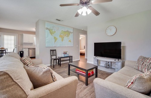 Statesboro House | Cozy and Contemporary Villa 1 Mile From GSU