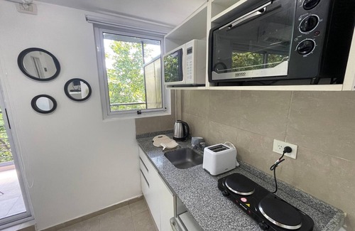 Comuna 15 Apartment | Cozy and Versatile Studio in Villa Urquiza With Balcony and Electric Grill