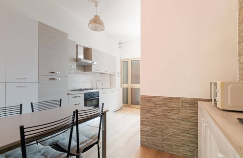 Isola del Bosco - Delle Corti Apartment | Cozy apartment of about 40 square meters, perfect for hosting up to 3 people, located on the second floor of a building with elevator and external balcony.The property is located 750m from the M1 Sesto Marelli stop, in an area full of services and well c
