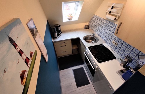 Westerdeichstrich Apartment | Cozy apartment in Westerdeichstrich, with far-reaching views over the fields of Büsum