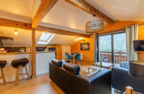 Saint-Jean-de-Sixt Apartment | Cozy apartment in the village center