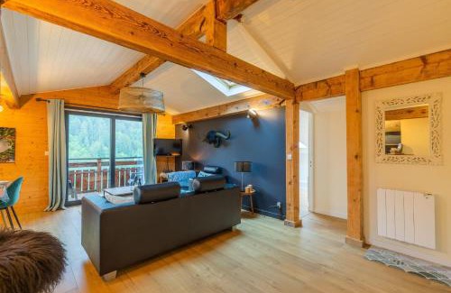 Saint-Jean-de-Sixt Apartment | Cozy apartment in the village center
