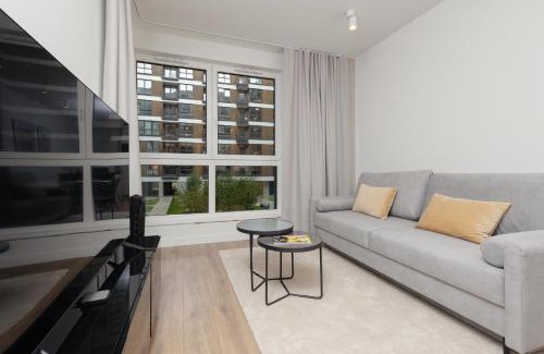 Mokotow Apartment | Cozy Apartments Domaniewska with Gym & Sauna in Mokotów by Noclegi Renters
