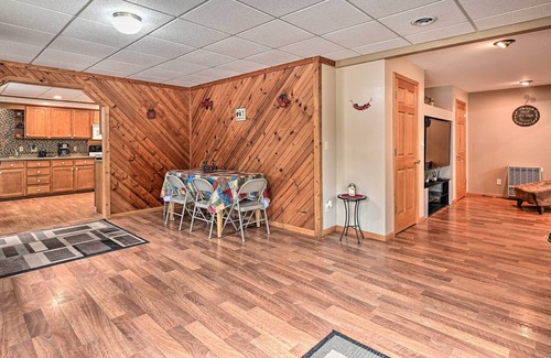 Arkdale House | Cozy Arkdale Home w/ Fire Pit, Walk to Lake!