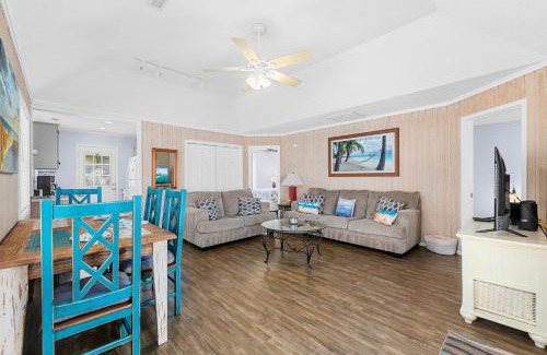 Myrtle Beach House | Cozy Beach Cottage, Steps to Ocean & Shops by myBeach Vacation Rentals