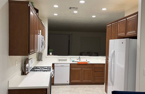 Victorville House | Cozy bedroom & private parking in Victorville