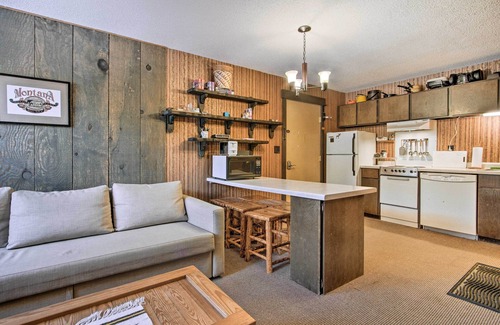 Big Sky Apartment | Cozy Big Sky Studio ~ 1 Mile to Mtn Village!