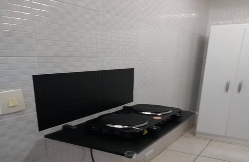 Sao Paulo Apartment | Cozy kitinet near the Vila Sonia metro with work room.