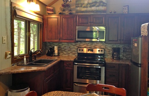 Fish Creek Cabin | Cozy Cabin in the Woods: Between Fish Creek and Ephraim-- Perfect Location!