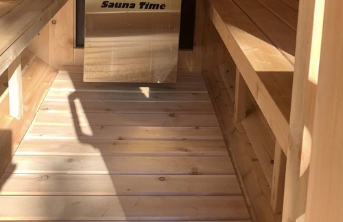 West Grey Cabin | Cozy cabin on a river with an outdoor wood burning sauna and firepit