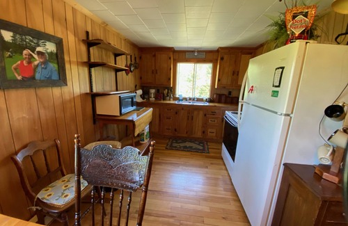 Clarksville House | Cozy cabin overlooking Connecticut River waterfall on over 50 acres.