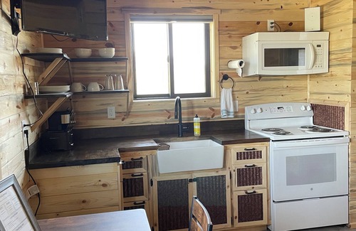 Cody Cabin | Cozy cabin with 1 bedroom, 1 bath wifi and ac in beautiful Cody Wy.