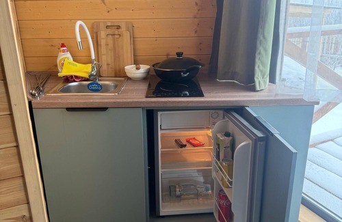 Almaty Ski Chalet | Cozy chalet with WiFi and AC in amazing Almaty with city view.