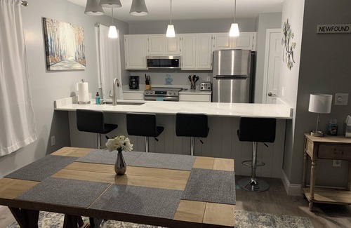 Bristol Condo | Cozy condo just a minute walk from a beautiful private beach at Newfound Lake