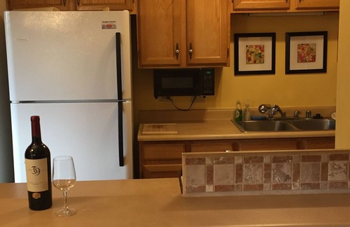 Santa Fe Condo | Cozy Condo near Plaza with view from covered balcony