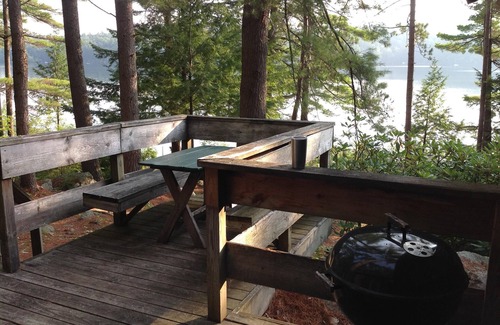 Moultonborough Cottage | Cozy cottage on Golden Pond with amazing views
