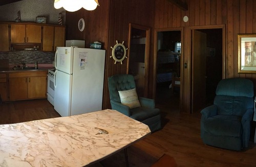 Pentwater Cottage | Cozy Cottage one block from gorgeous Lake Michigan.
