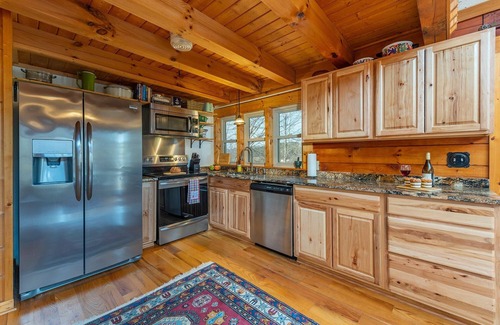 Vein Mountain Cabin | Cozy Cove Cabin | Pet Friendly & Creek Access