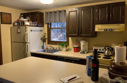 Bessemer Ski Chalet | Cozy creekside cabin near Big Powderhorn's Lift #1 & Recreational Trail #2!