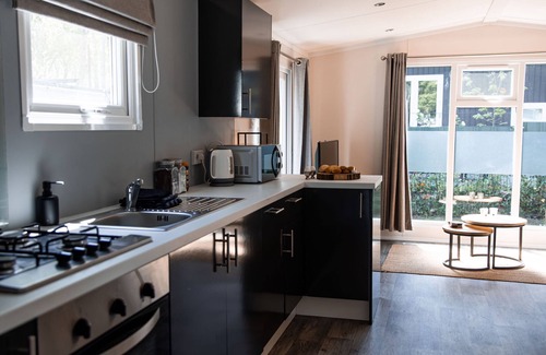 Bosgebied Hoenderloo Ski Chalet | Cozy dog‑friendly forest chalet near Hoge Veluwe with pool & fenced garden