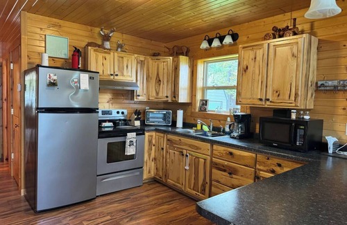 Chippewa Falls Cabin | Cozy family getaway right on Lake Wissota!