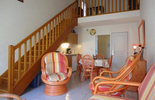 Saint-Pierre-la-Mer House | Cozy 2-Room Mezzanine House, Pool, 800m to Beach, Sleeps 6, Saint Pierre La Mer
